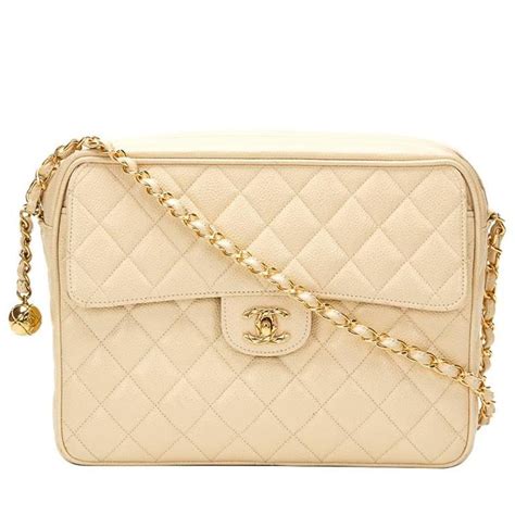 chanel handbag light beige|chanel vintage camera bag beige.